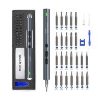 Juego de destornilladores eléctricos 28/62 en 1, Kit de herramientas eléctricas de precisión, Mini brocas pequeñas inalámbricas recargables para reparación de celdas móviles Xiaomi 28 in 1 Full Knurle