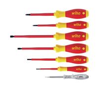 Juego De Destornilladores Eléctricos Wiha SoftFinish® SL/PH, 7 Piezas WHA00834