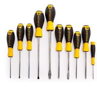 Juego de destornilladores esenciales Stanley STHT0-60211 (10 piezas)