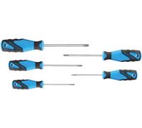 Gedore Juego de destornilladores 2163 TX-05 Torx T10-T30 3C Set 5 piezas