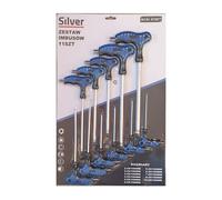 Juego de destornilladores hexagonales en t silver ? set de 11 piezas