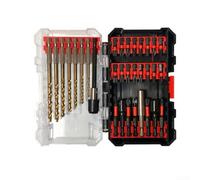 Juego de destornilladores magnéticos de 31 piezas con puntas de aleación, fosfatado negro para resistencia a la corrosión, kit de destornillador de mango hexagonal en estuche deslizante para