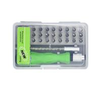 Juego de destornilladores pequeños | Kit de herramientas electrónicas ajustables 32 en 1, juego de destornilladores de PC, para PC, teléfono celular, consola de juegos, reloj, lentes, reparación