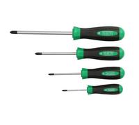 Juego de destornilladores philips ph TOPTUL 4 uds.(PH0x60, PH1x80, PH2x100, PH3x150)