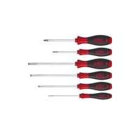 JUEGO DE DESTORNILLADORES PHILLIPS DE CABEZA PLANA SOFTFINISH 6 PIEZAS - WH 07152