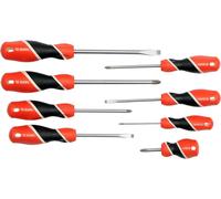 Juego de destornilladores planos y Phillips 8 piezas YT-25966