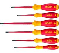 Wiha Juego de destornilladores SoftFinish® electric slimFix 3201SF ZK6 SL/PZ