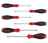 Juego de destornilladores TORX® con protección antirrobo, acabado SoftFinish®, de Wiha, 6 piezas (362TR K6)