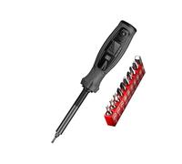 Juego de destornilladores y corriente completa con fuerte alerta electromagnética para tareas seguras, apagado automático, bolígrafo potencial