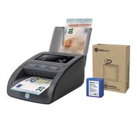Juego de detector de billetes falsos 155-S, automático con carretilla elevadora y batería