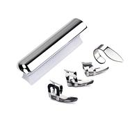 Juego de diapositivas de guitarra eléctrica de metal con 3 púas de dedo y 1 púa de pulgar para principiantes y amantes, juego de púas de tono y accesorios eléctricos