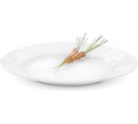 Juego de dos platos para el desayuno, de 23 cm de diámetro, de porcelana