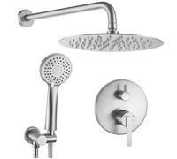 Juego De Ducha Oculto Rea Ontario Brush Nickel