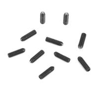 Juego de émbolos M3 con rosca de tornillo, casquillo hexagonal, émbolos de resorte de acero al carbono, 10 piezas, resistentes para dispositivos mecánicos, abrazaderas, máquinas (M3*10(10PCS))