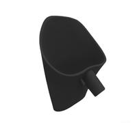 Juego de embudo de silicona grande sin plástico alternativo, vertido sin desorden para ingredientes secos y húmedos, herramienta para hornear resistente al calor, 12,9 cm (negro)