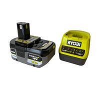 Ryobi Kit batería y cargador RC18120-14 18V 4,0 Ah Litio ONE+