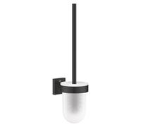 Juego de escobilla para inodoro Start Cube, color mate, metal/vidrio