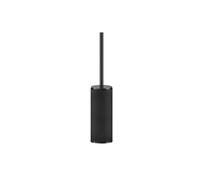 Juego de escobillas de pedestal Gessi Inciso, contenedor negro mate, 58544710, Color: PVD de latón