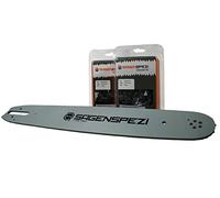 Juego de Espadas de 45 cm, con 2 Cadenas de cinceles Completas, 325", 74TG, 1,6 mm, Apto para Stihl MS270, MS280, MS 270 MS 280