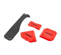 Juego de espátulas para eliminar el exceso de silicona/sellador