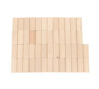 Juego de espigas 50 Uds. Espiga de madera 8x22x50mm bloque de pasador multifuncional de alta estabilidad para sistemas de carpintería empalme de muebles de carpintería