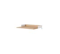 Juego de Estanterías para Escritorio Roble/ Blanco