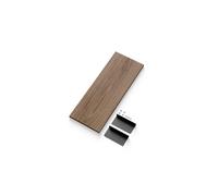 Juego de Estanterías Standard Nuez/ Negro