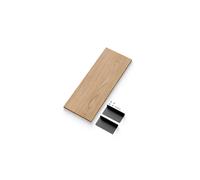 Juego de Estantes Estándar Roble/ Negro