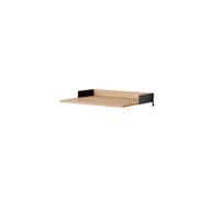 Juego de Estantes para Escritorio Roble/ Negro