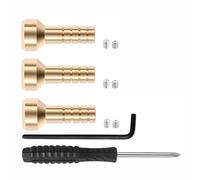 Juego de extensión de 3 piezas para grifos de ducha, 35,4 mm, latón, cabezal de ducha para baño, compatible con R11000