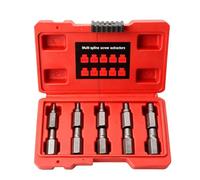 Juego de Extractores de Tornillos Dañados Sacafácil multispline pesado | kit extractor de pernos rotos Para Hombres, Adultos, Papá, Esposo, Mecánico de Coches, Reparación Tuercas, Espárragos y