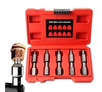 Juego de Extractores de Tornillos Dañados Sacapasadores Multiestriado | Kit Extractor Pernos Para Mecánico de Coches, Papá, Esposo, Tuercas, Espárragos y