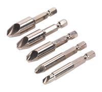 Juego De Extractores De Tornillos Y Brocas Hss Sealey AK7228 5 Piezas