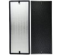 Juego de filtros Comedes para purificadores de aire Rowenta PU6010, PU6020, PU6015, PU6025, PU6040, PU6045, en lugar del filtro HEPA Rowenta/Tefal XD6077F0 o del filtro de carbón activo XD6061F0