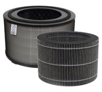 Juego de filtros de repuesto para Philips AC3421/13, que incluye filtro HEPA y filtro humidificador