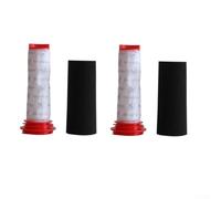 Juego de filtros HEPA lavables para Bosch BCH6L2560 BCH6ZOOO - Espuma compatible 00754176 00754175 - Accesorio de limpieza reutilizable para pelo de mascotas - 18,5 x 7,6 cm (2 unidades)