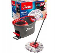 Juego de fregona rotativa Vileda Turbo 3 en 1 con cubo