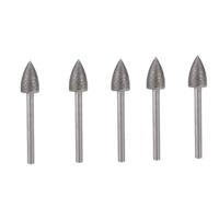 Juego de fresas de pulido de diamante, 5 uds., 4-10mm, for cabezal de pulido de herramientas rotativas(8MMx5pcs)
