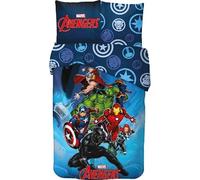 Juego de funda nórdica Avengers 140 x 200 cm, 100 % algodón (V1)