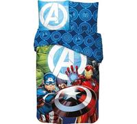 Juego de funda nórdica Avengers 140 x 200 cm, 100 % algodón (V2)