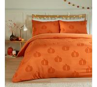 Juego de Funda nórdica Pumpkin Fields de Edredón Día del Edredón: Ropa de Cama otoñal ultrasuave y acogedora (Multicolor - Super King)