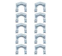 Juego de ganchos de metal resistentes 5/10, solución de almacenamiento resistente para cocina y armario, ganchos de almacenamiento