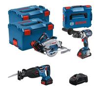 JUEGO DE HERRAMIENTAS 18V GSB+GKS+GSA 1*4.0AH + 2*5.5AH - B 615990N38