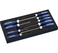 Juego de herramientas de 9 piezas, módulo 1/3, destornillador plano 2,5-6,5 / PH0-3, marca TECWERK