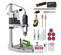 Juego de herramientas de corte de botellas, máquina multifuncional con velocidad ajustable 5000-8000r/min, accesorios completos para cortar, taladrar y lijar botellas de vidrio