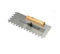 Juego de herramientas de paleta de medición 10 tipos de acabado de hormigón herramienta de mano para enyesado de ladrillo de unión multiusos cuchara paleta plata (11 x 27 cm)