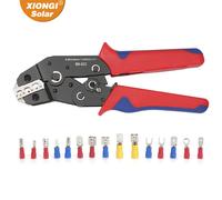 Juego de herramientas de prensado de cables de SN-02C, cables aislados, conectores eléctricos versátiles, terminales de pala de anillo, Kit surtido de terminales de Cable SN-02C