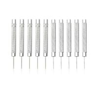 Juego de herramientas de punzón para correa de reloj, diámetro 0,8 mm y 0,9 mm, extractor de pasadores de eslabones para pulseras de reloj para reparación de bricolaje en casa, construcción de meta