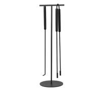 Juego de herramientas para chimenea ASHI, 3 piezas, negro, Blomus
