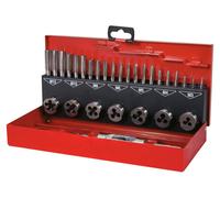 Juego de herramientas para roscar RUKO 245010, para roscas de M3/M4/M5/M6/M8/M10 mm y M12 mm. Peso: 1,6 kg